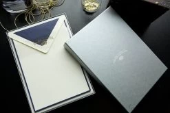 Original Crown Mill Bicolor A5 Correspondence Set - Cream/Green -Office Tools OriginalCrownMill CorrespondenceSet CreamNavy 2 b0669e5f 4ef0 4b3f a737 19b86c8c6c3e