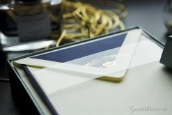 Original Crown Mill Bicolor A5 Correspondence Set - Cream/Green -Office Tools OriginalCrownMill CorrespondenceSet CreamNavy 3 f17ac9ad 138a 45a4 855e 10a1e20a3d9e