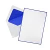 Original Crown Mill Bicolor A5 Correspondence Set - White/Royal Blue 2 Original Crown Mill Bicolor A5 Correspondence Set - White/Royal Blue -Office Tools OriginalCrownMill CorrespondenceSet WhiteBlue 1
