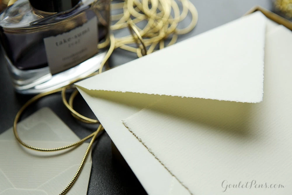 Original Crown Mill Classic Deckled Notecard Box Set - Cream 7 Original Crown Mill Classic Deckled Notecard Box Set - Cream - Image 5