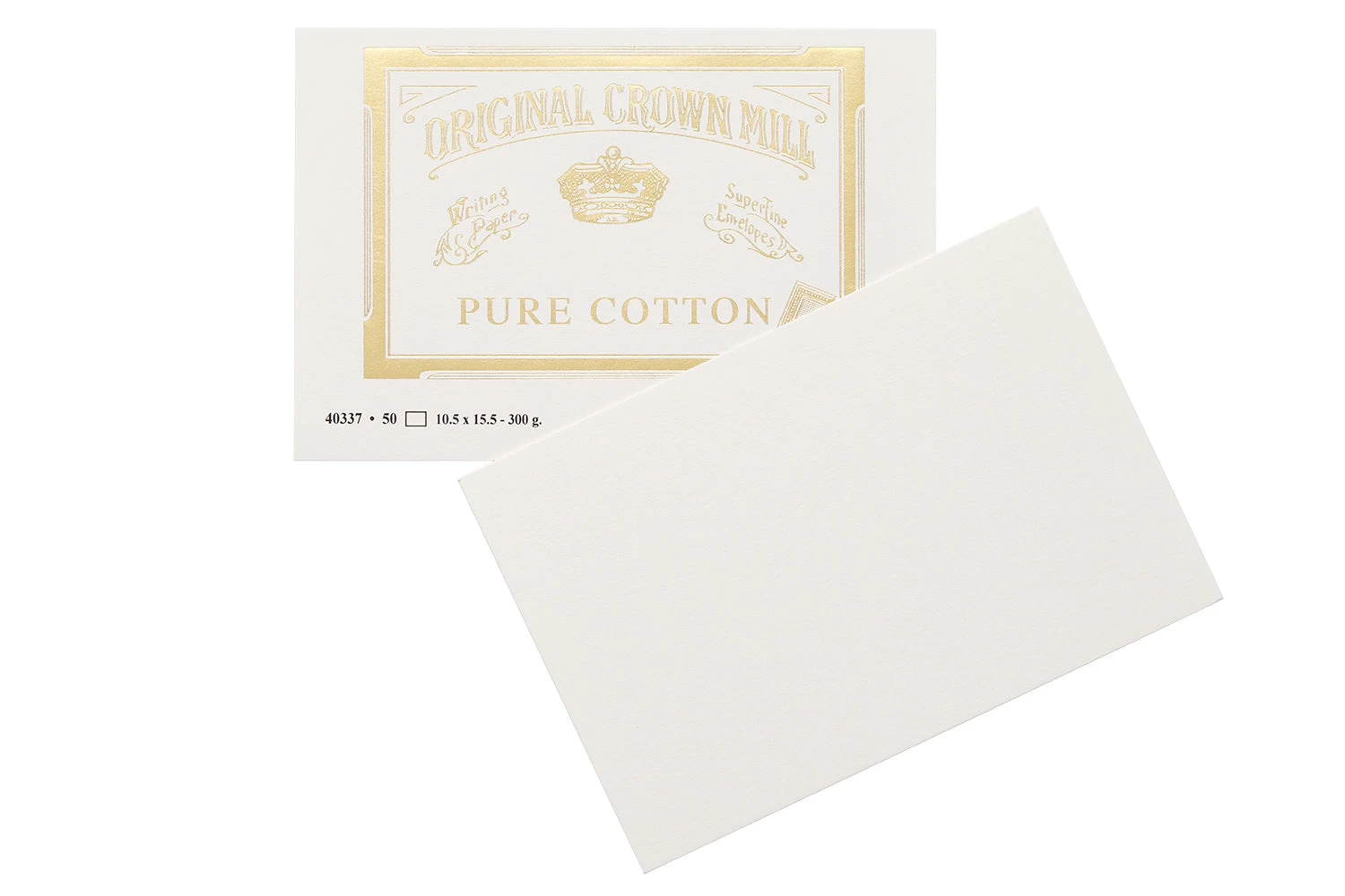 Original Crown Mill Pure Cotton Flat Cards 5 Original Crown Mill Pure Cotton Flat Cards - Image 3
