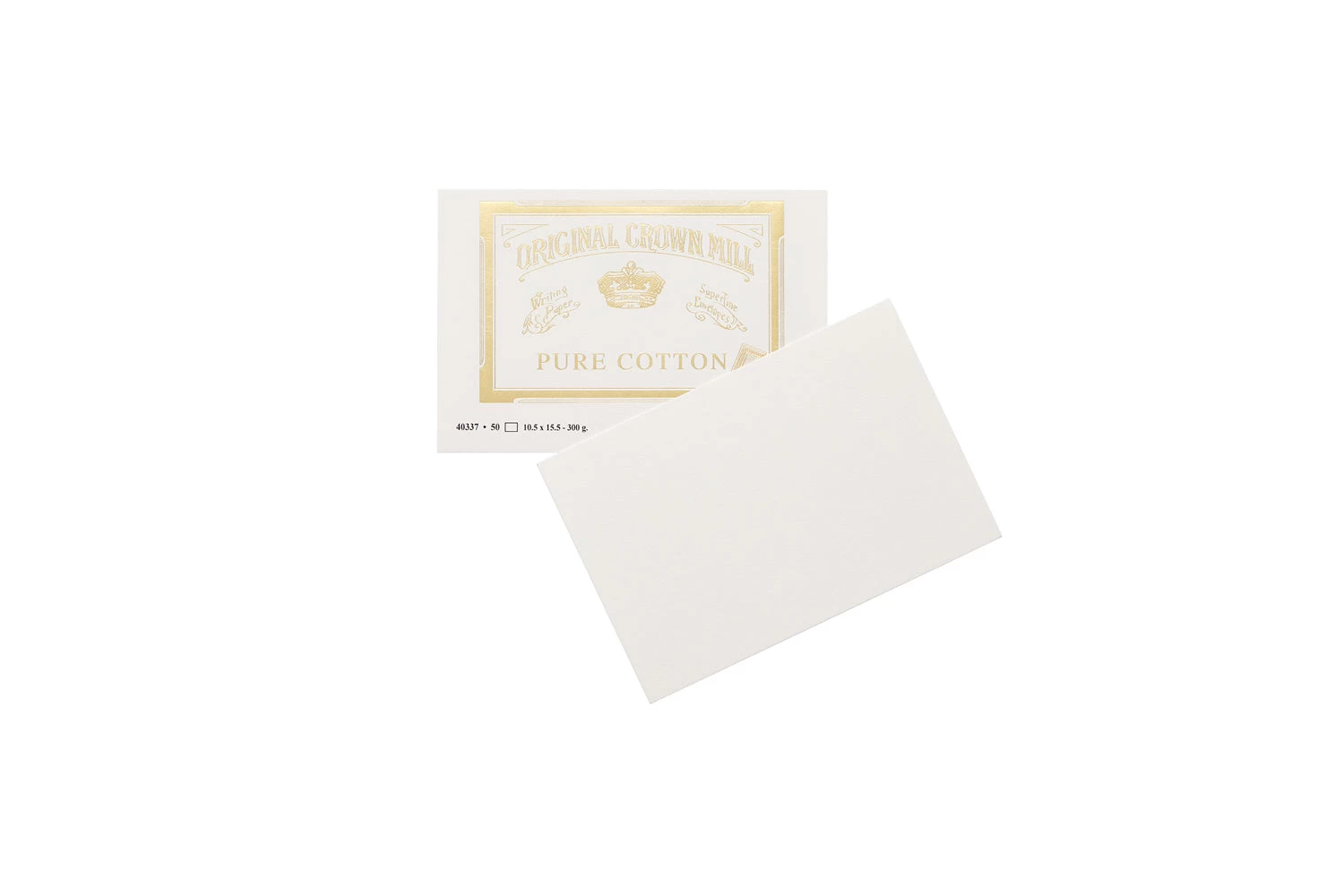 Original Crown Mill Pure Cotton Flat Cards 3 Original Crown Mill Pure Cotton Flat Cards