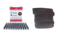 Fountain Pen First-Timer Package Set 20 Fountain Pen First-Timer Package Set -Office Tools Pilot Black Cartridges Swab 8fdd3c08 f52e 4301 ad91 97fd345eb800