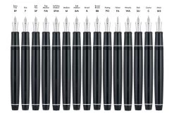 Pilot Custom Heritage 912 Fountain Pen - Black -Office Tools Pilot Custom 912 Nibs stock 1