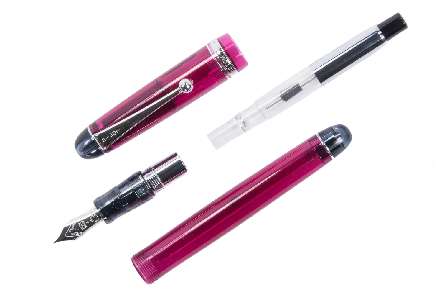 Pilot Custom 74 Fountain Pen - Merlot 5 Pilot Custom 74 Fountain Pen - Merlot - Image 3