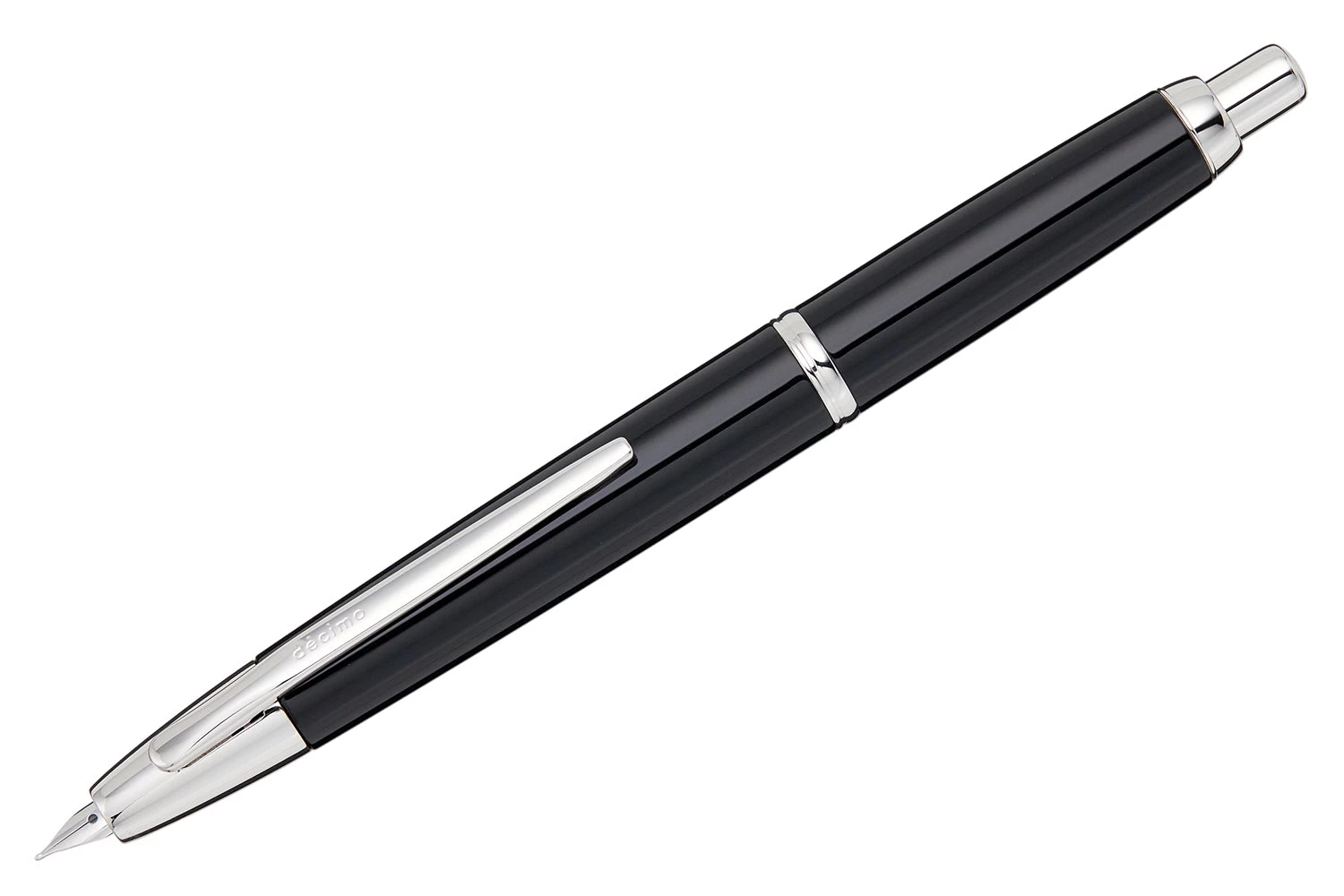 Pilot Vanishing Point Decimo Fountain Pen - Black 3 Pilot Vanishing Point Decimo Fountain Pen - Black