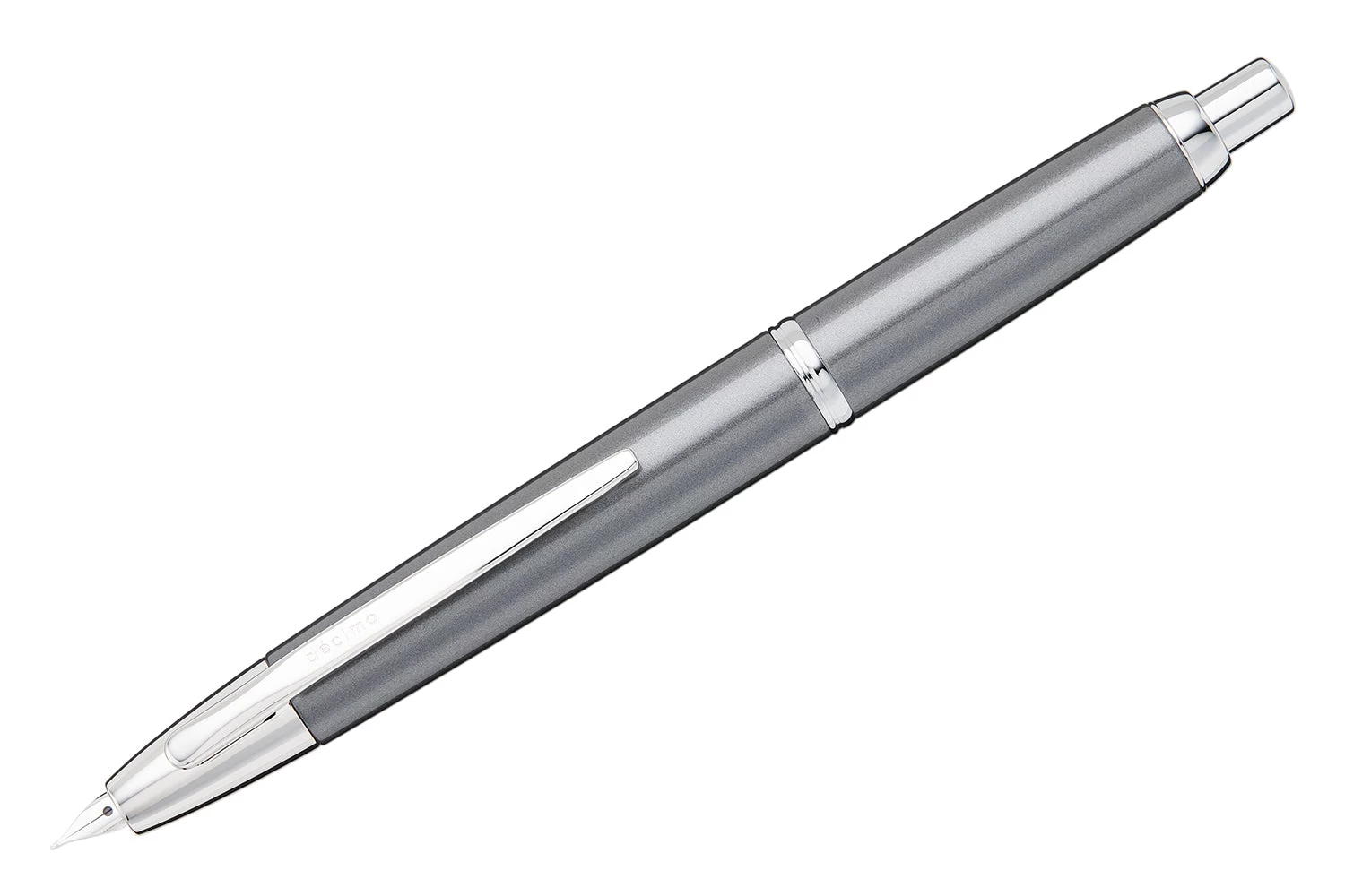 Pilot Vanishing Point Decimo Fountain Pen - Dark Grey 3 Pilot Vanishing Point Decimo Fountain Pen - Dark Grey