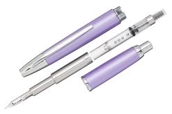 Pilot Vanishing Point Decimo Fountain Pen - Purple -Office Tools Pilot Decimo Purple OW 3