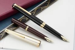 Pilot E95s Fountain Pen - Black 24 Pilot E95s Fountain Pen - Black -Office Tools Pilot E95S Black BurgundyIvory group 1