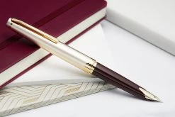 Pilot E95s Fountain Pen - Burgundy/Ivory -Office Tools Pilot E95S BurgundyIvory 2