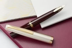 Pilot E95s Fountain Pen - Burgundy/Ivory -Office Tools Pilot E95S BurgundyIvory 5