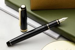 Pilot Falcon Fountain Pen - Black/Gold -Office Tools Pilot Falcon Black Gold 5