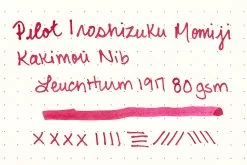 Pilot Iroshizuku Momiji - Ink Cartridges -Office Tools Pilot Iroshizuku Momiji InkReview Leuchtturm1917 80g 1 2d45cb0d 89ab 46a9 a24a 1e239918c69a