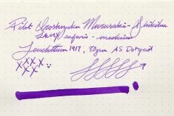 Pilot Iroshizuku Murasaki-shikibu - 50ml Bottled Ink -Office Tools Pilot Iroshizuku MurasakiShikibu InkReview OW Leuchtturm1917 80g 1