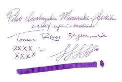 Pilot Iroshizuku Murasaki-shikibu - 50ml Bottled Ink -Office Tools Pilot Iroshizuku MurasakiShikibu InkReview OW TomoeRiver 52g 1