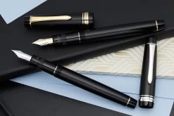 Pilot Justus 95 Fountain Pen - Black/Rhodium -Office Tools Pilot Justus95 BlackRhodium BlackGold group 1