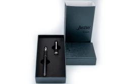 Pilot Justus 95 Fountain Pen - Black/Rhodium -Office Tools Pilot Justus95 Rhodium Black OW stock 4