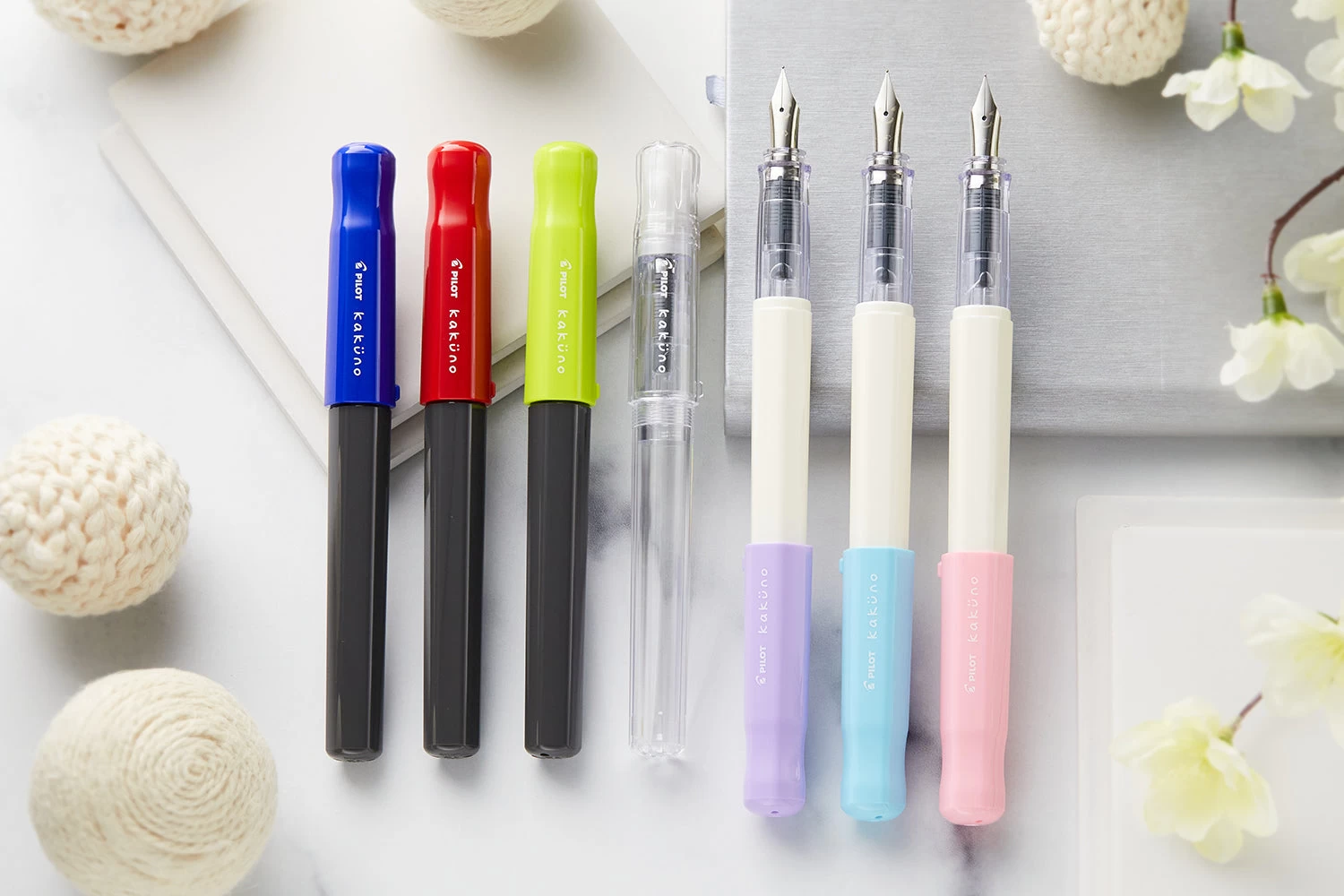 Pilot Kakuno Fountain Pen - Lime Green/Gray 14 Pilot Kakuno Fountain Pen - Lime Green/Gray - Image 12