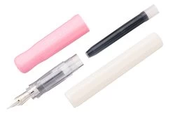 Pilot Kakuno Fountain Pen - Pink/White -Office Tools Pilot Kakuno PinkWhite OW 3