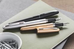 Pilot Metropolitan Fountain Pen - Black Plain -Office Tools Pilot Metropolitan BlackSilverGold Plain Group 1 bcd3f7bf a9a5 4d57 bda3 9c370d0f5070
