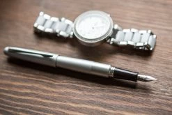 Pilot Metropolitan Fountain Pen - Silver Plain -Office Tools Pilot Metropolitan Silver Plain NW 10