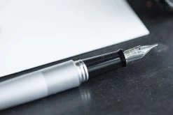 Pilot Metropolitan Fountain Pen - Silver Plain -Office Tools Pilot Metropolitan Silver Plain NW 8