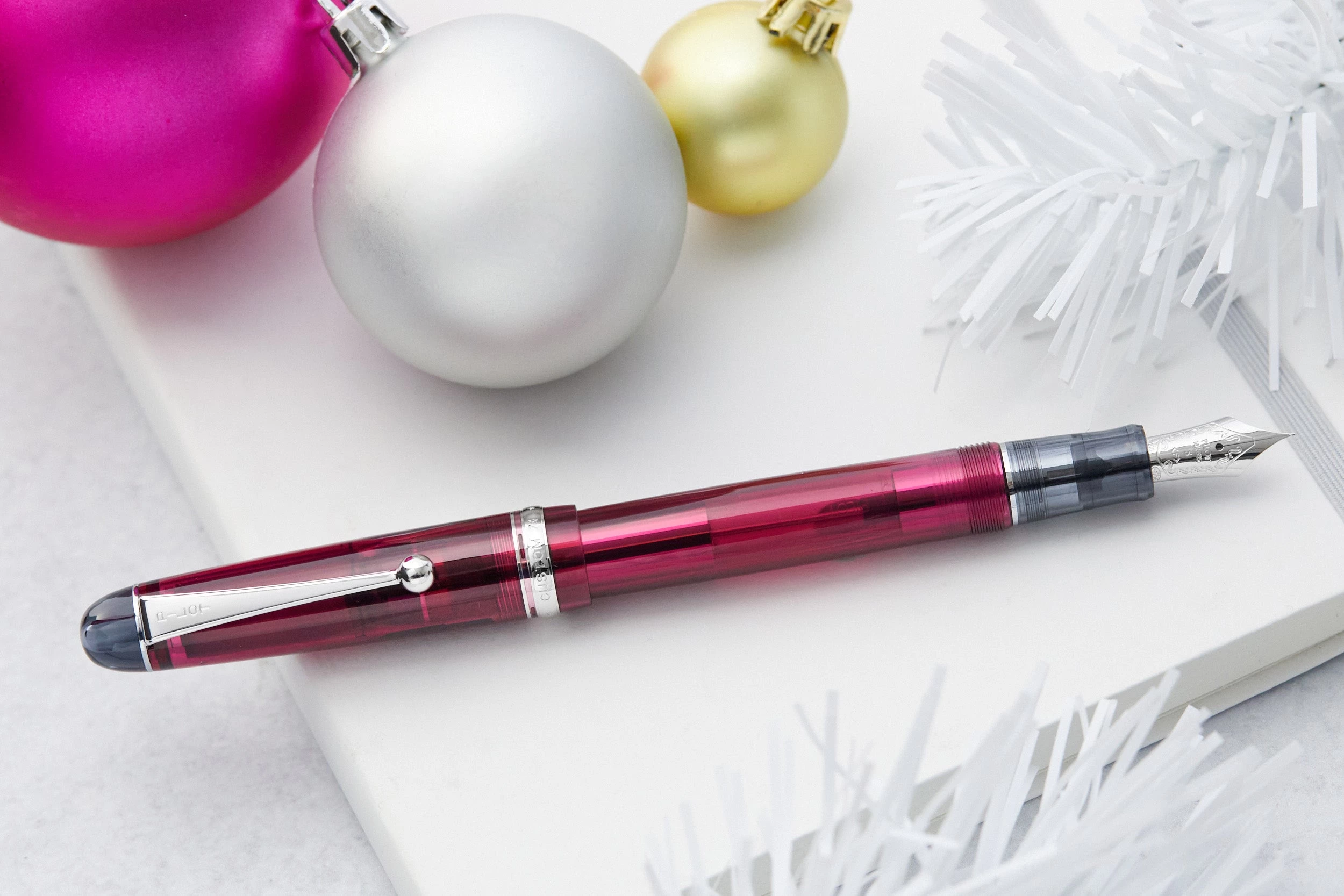 Pilot Custom 74 Fountain Pen - Merlot 11 Pilot Custom 74 Fountain Pen - Merlot - Image 9