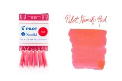 Pilot Namiki Red - Ink Cartridges -Office Tools Pilot Red Cartridges SwabText