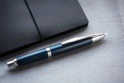 Pilot Vanishing Point Fountain Pen - Blue Carbonesque -Office Tools Pilot VanishingPoint BlueCarbonesque NW 8