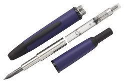 Pilot Vanishing Point Fountain Pen - Blue Matte -Office Tools Pilot VanishingPoint OW BlueMatte 3