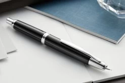 Pilot Vanishing Point Fountain Pen - Black/Rhodium -Office Tools Pilot VanishingPoint Update2023 BlackRhodium 3