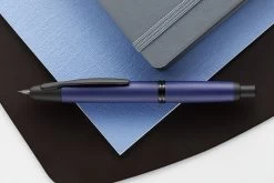 Pilot Vanishing Point Fountain Pen - Blue Matte -Office Tools Pilot VanishingPoint Update2023 BlueMatte 2