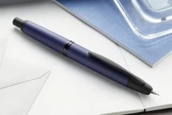 Pilot Vanishing Point Fountain Pen - Blue Matte -Office Tools Pilot VanishingPoint Update2023 BlueMatte 3