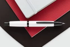 Pilot Vanishing Point Fountain Pen - White/Black -Office Tools Pilot VanishingPoint Update2023 WhiteBlack 2