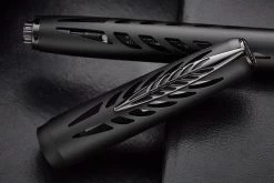 Pineider Homage To Arman Fountain Pen - Black Aluminum (Limited Edition) -Office Tools Pineider Arman AluminumBlack LE 10