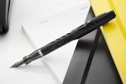 Pineider Homage To Arman Fountain Pen - Black Aluminum (Limited Edition) -Office Tools Pineider Arman AluminumBlack LE 2