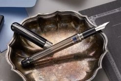 Pineider Avatar UR Twin Tank Touchdown Fountain Pen - Graphene Black -Office Tools Pineider Avatar TTT Black 3