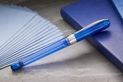 Pineider Avatar UR Twin Tank Touchdown Fountain Pen - Neptune Blue -Office Tools Pineider Avatar TTT Blue 1