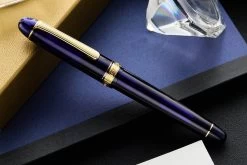 Platinum #3776 Century Fountain Pen - Chartres Blue/Gold -Office Tools Platinum 3776 Century ChartresBlue Gold 1