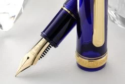 Platinum #3776 Century Fountain Pen - Chartres Blue/Gold -Office Tools Platinum 3776 Century ChartresBlue Gold 4