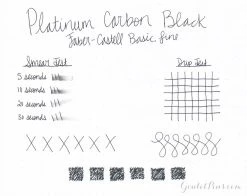 Platinum Carbon Black - 60ml Bottled Ink -Office Tools Platinum CarbonBlack 1 1