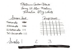 Platinum Carbon Black - Ink Cartridges -Office Tools Platinum CarbonBlack InkReview Rhodia 80g 1 81671538 ca74 49f9 82f9 25cfa1e4824d