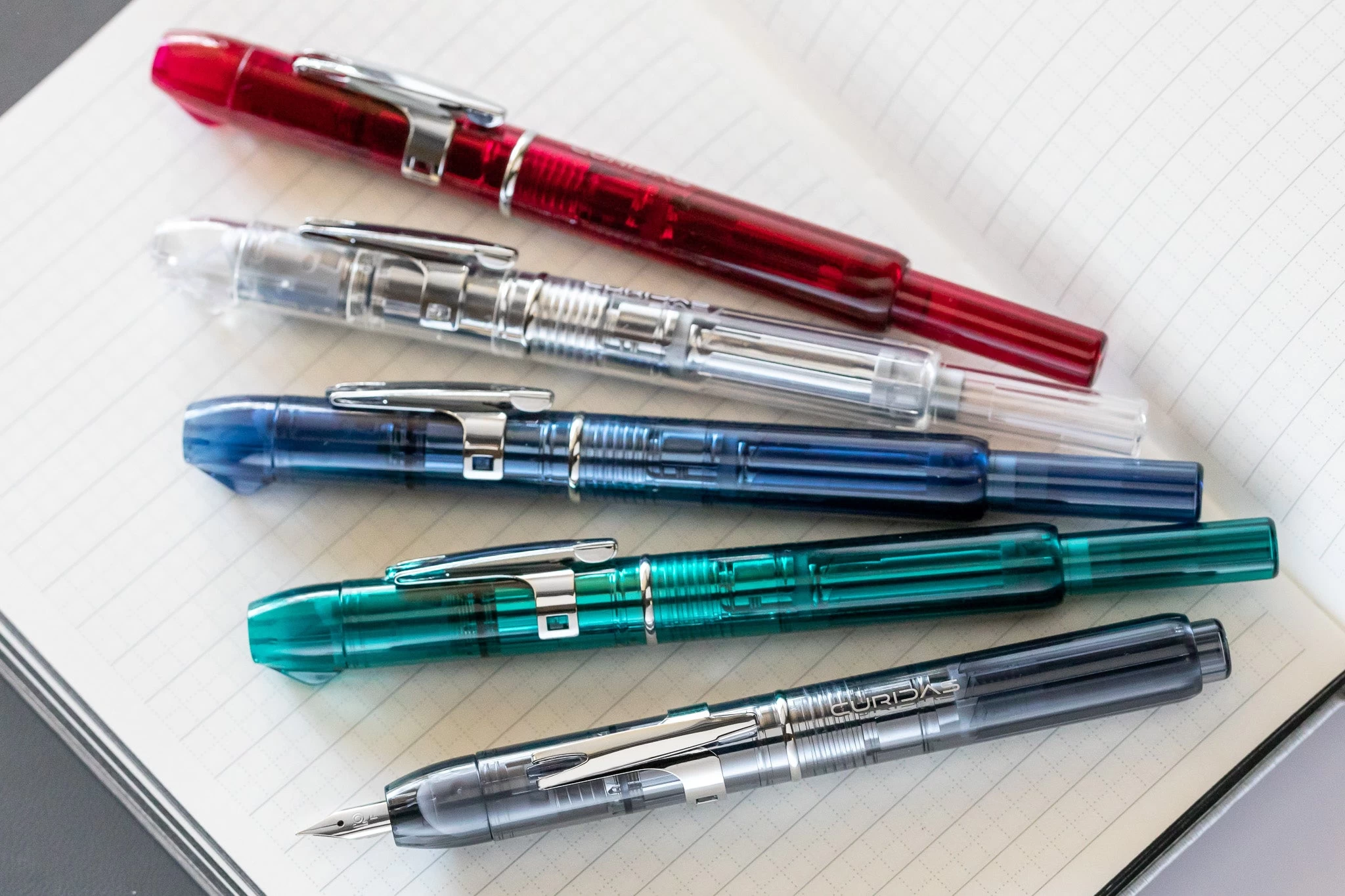 Platinum Curidas Fountain Pen - Prism Crystal 15 Platinum Curidas Fountain Pen - Prism Crystal - Image 13