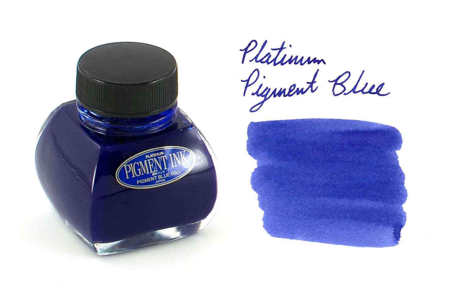 Platinum Pigmented Blue - 60ml Bottled Ink 3 Platinum Pigmented Blue - 60ml Bottled Ink