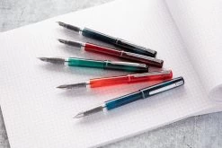 Platinum Prefounte Fountain Pen - Graphite Blue -Office Tools Platinum Prefounte Colors GroupShot 4 554d3792 9811 4b19 a37e 544dbddd60cb