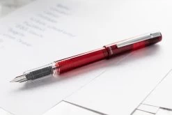 Platinum Prefounte Fountain Pen - Crimson Red -Office Tools Platinum Prefounte CrimsonRed 2c