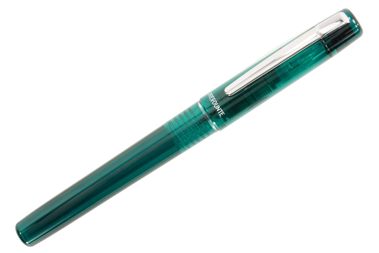 Platinum Prefounte Fountain Pen - Dark Emerald 4 Platinum Prefounte Fountain Pen - Dark Emerald - Image 2
