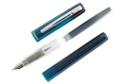 Platinum Prefounte Fountain Pen - Night Sea -Office Tools Platinum Prefounte NightSea OnWhite 7