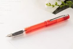 Platinum Prefounte Fountain Pen - Vermilion Orange -Office Tools Platinum Prefounte VermillionOrange 1c