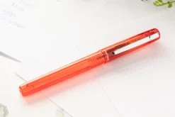 Platinum Prefounte Fountain Pen - Vermilion Orange -Office Tools Platinum Prefounte VermillionOrange 2c